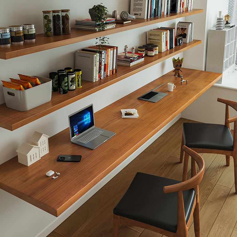 Bookshelf - Bureau en bois massif nordique avec