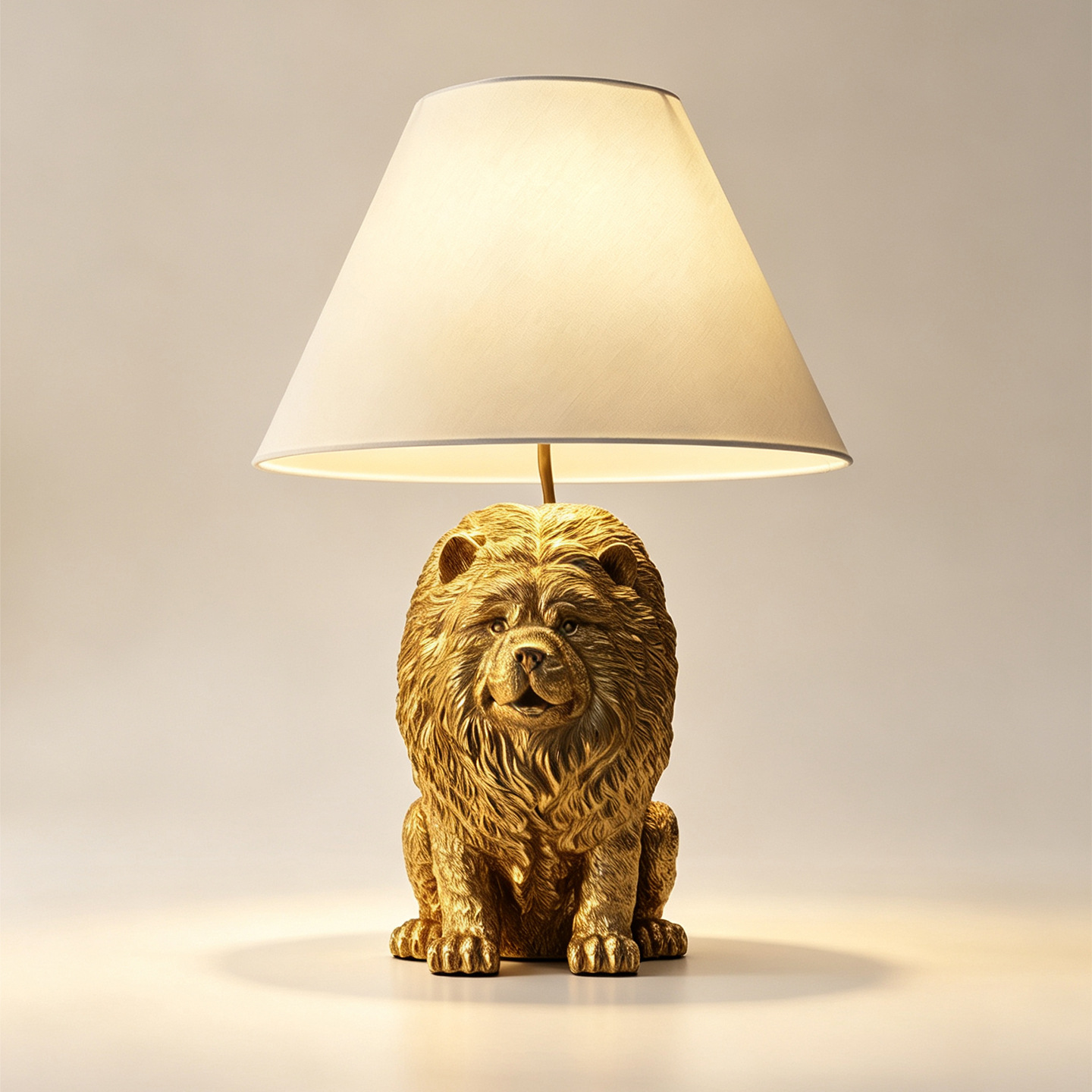 Desk Lamp - Lampe de bureau en résine représentant