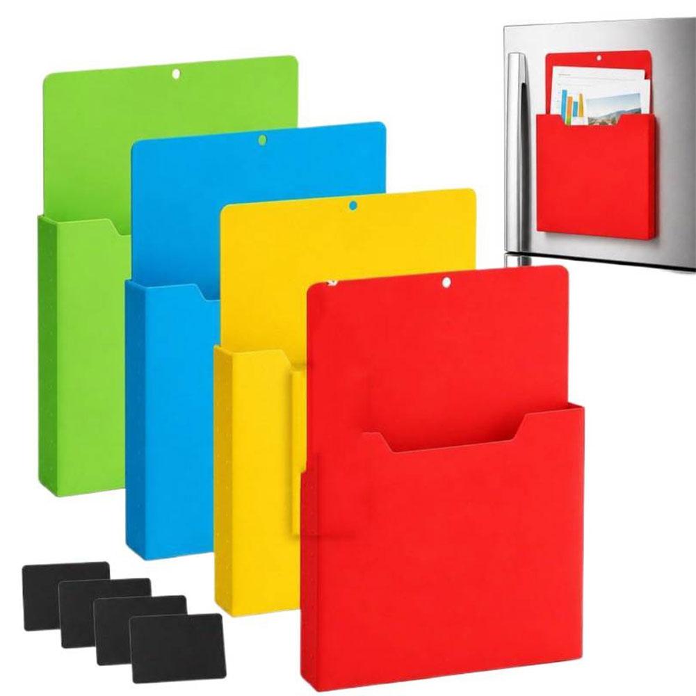 File Cabinet - Porte-documents magnétique A4, poche murale, organisateur