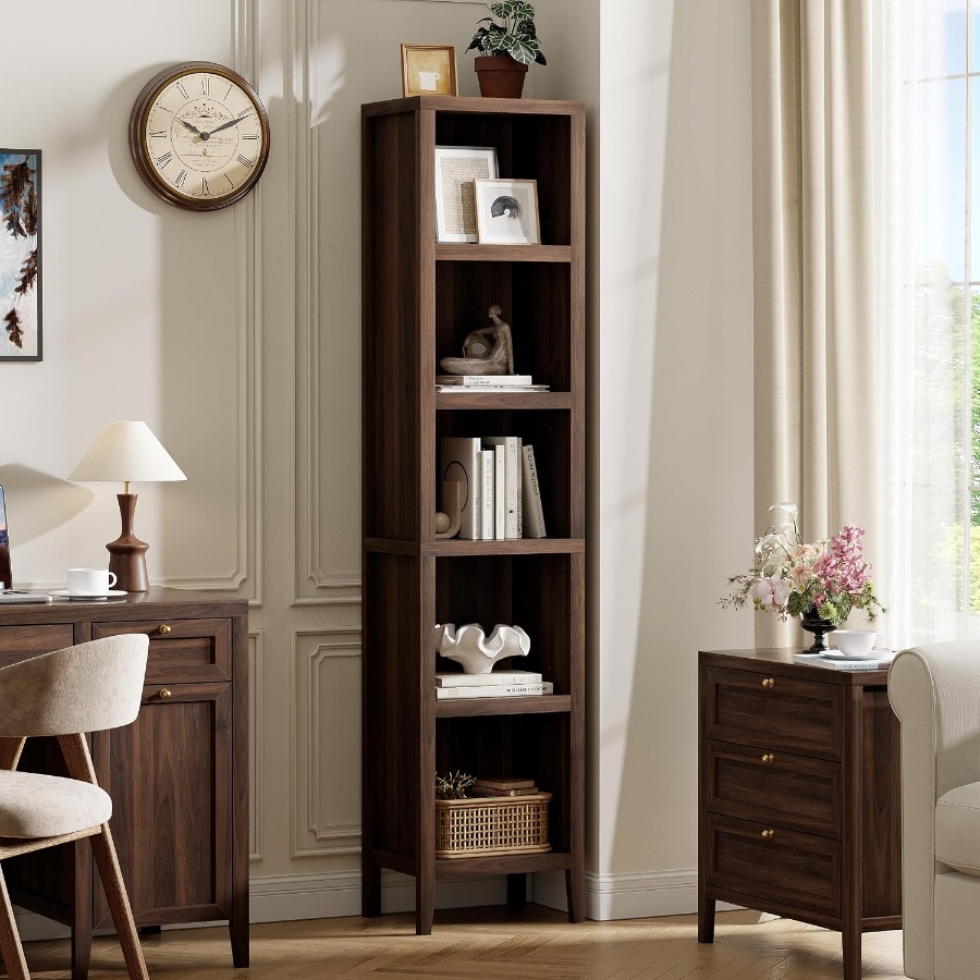 71 Bibliothèque haute et étroi - Bookshelf avis et prix