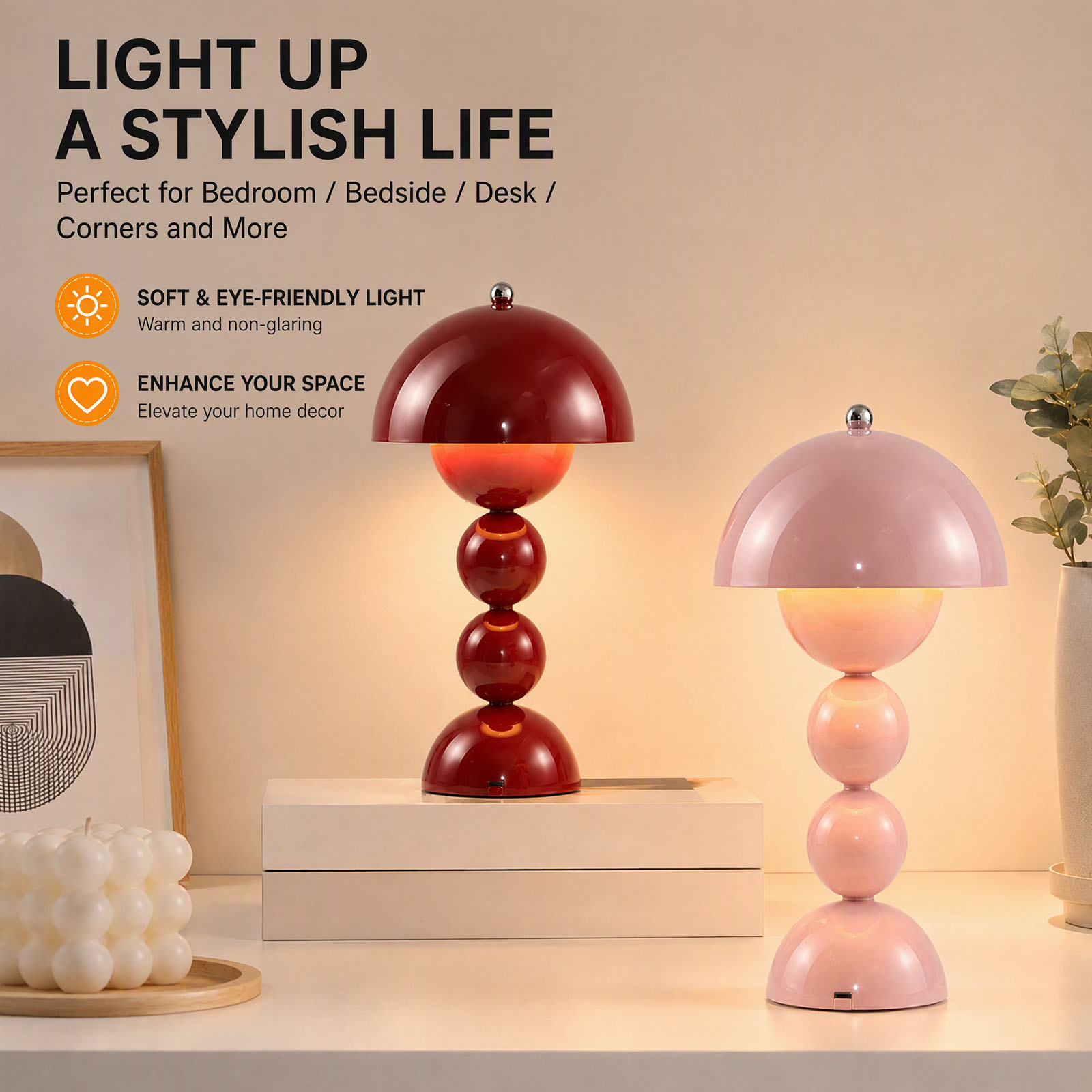 Lampe de table vintage en form - Desk Lamp avis et prix