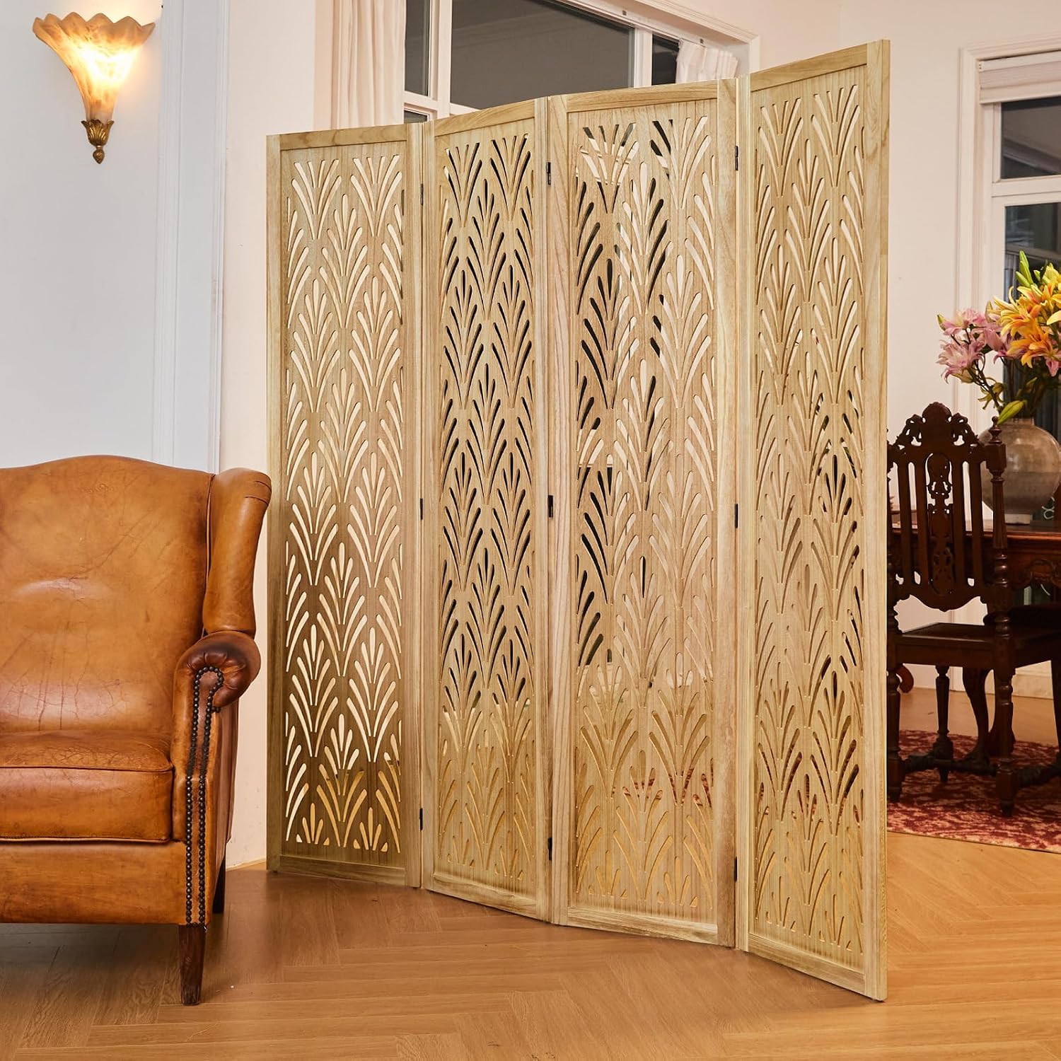 Paravent pliant en bois de 1,7 - Partition Screen Divider avis et prix