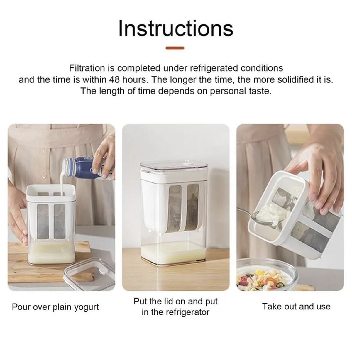 Filtre à yaourt et passoire al - Partition Screen Divider avis et prix