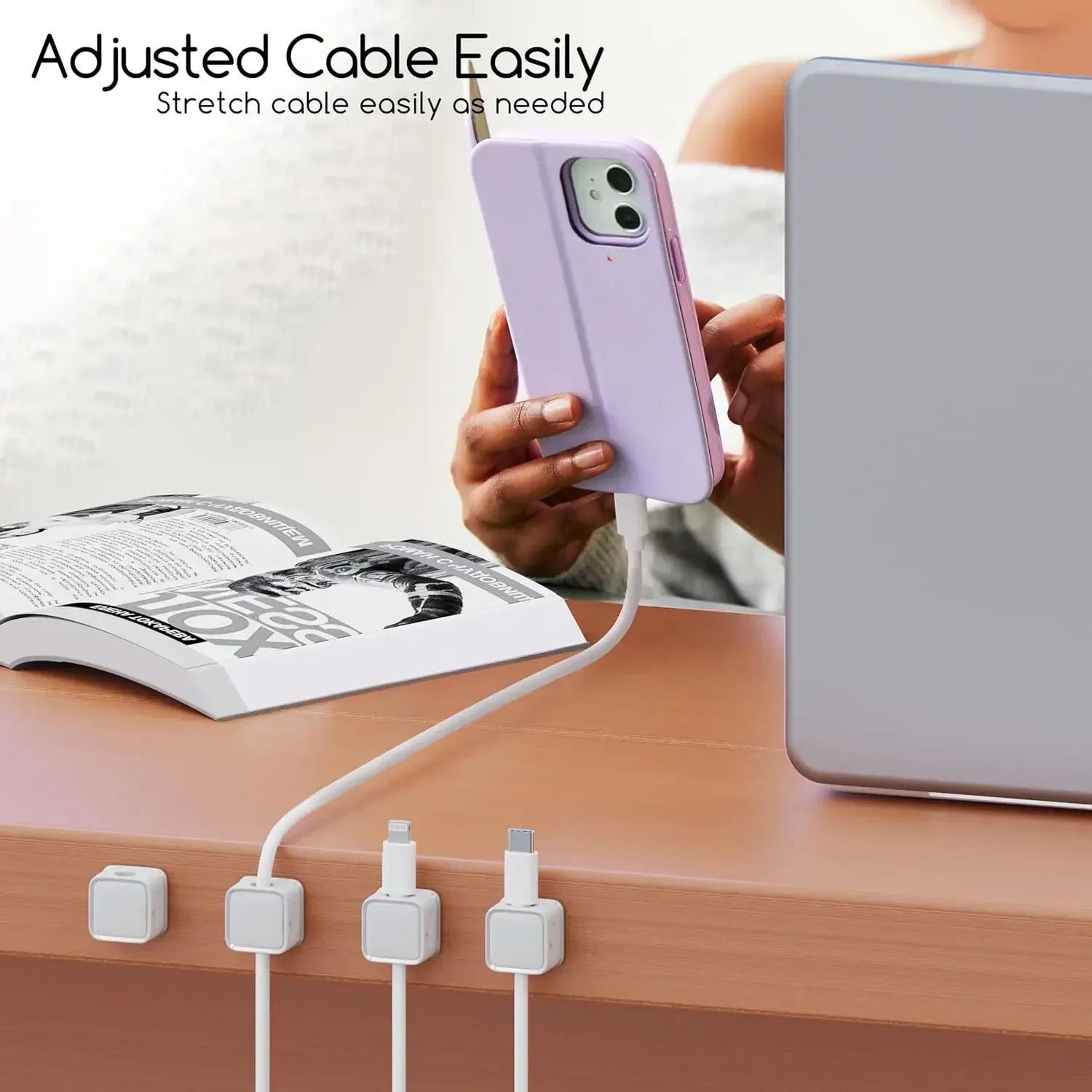 Mini organisateur de câbles, s - Desk Organizer avis et prix